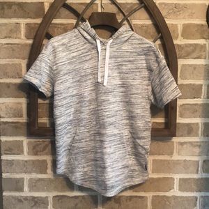 Hollister Mens XS Short Sleeve Hoodie